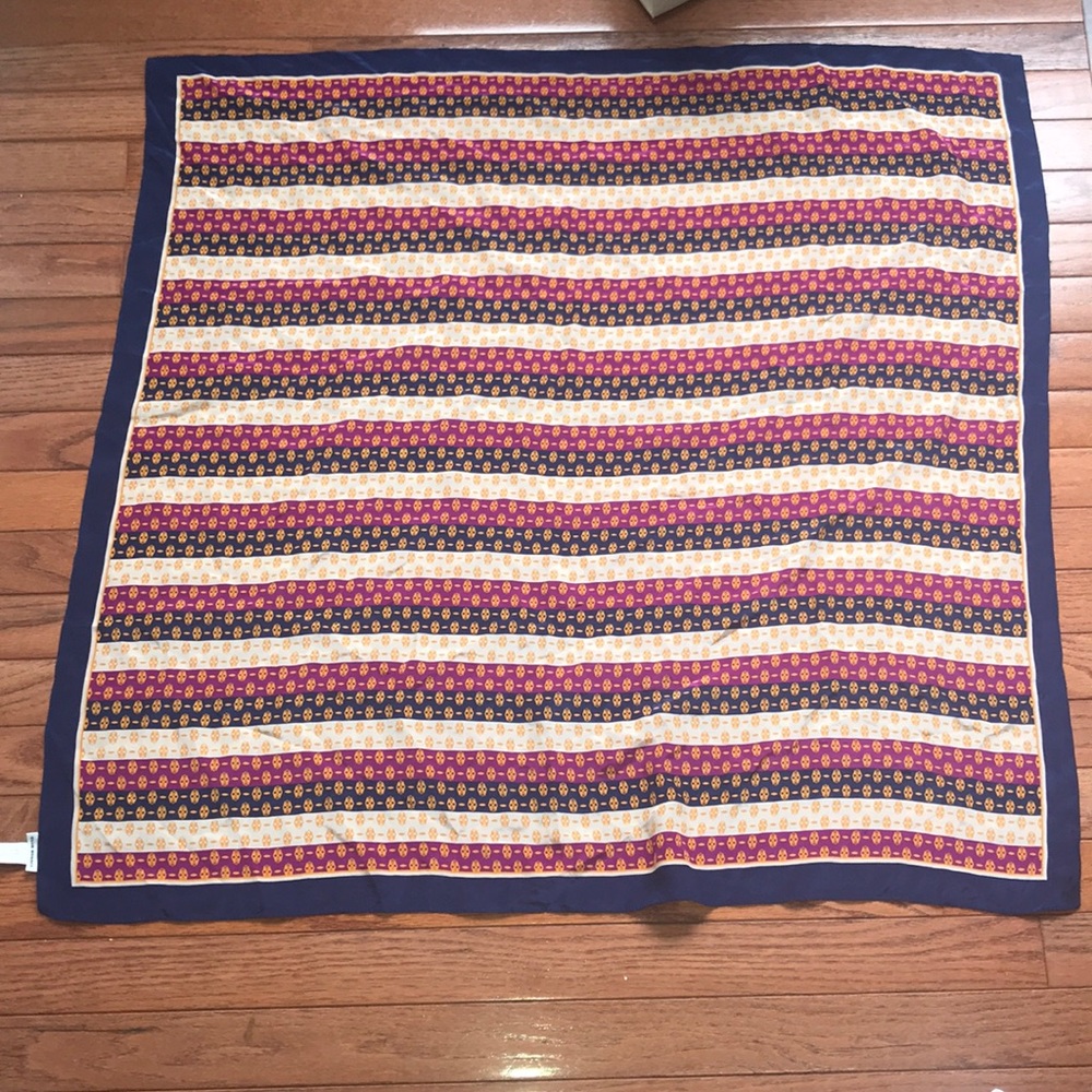 Club Monaco Silk Square Scarf